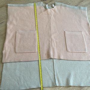 Chloe 100% Chunky Knit Cashmere High-Low Sweater